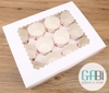 Combo 5 hộp đựng cupcake nắp trong không quai xách