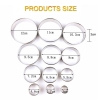 Set 12 khuôn cắt cookie inox tròn