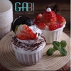 50c cốc giấy lót cupcake màu trơn 6.5cm