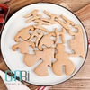 Bộ khuôn cắt inox cookie Noel 3D