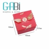 Hộp quà giấy kèm nơ 8.5*8.4*5.7 cm
