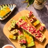 Set nguyên liệu làm kẹo nougat dâu tây