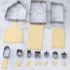 Bộ khuôn cắt cookie inox nhà bánh gừng