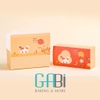 Hộp giấy hình thỏ đựng 2 bánh 50g 16*8*5cm