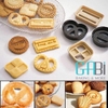 Set 4 khuôn cắt cookie 4 hình cơ bản