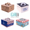 Hộp giấy đựng gato 25*25cm