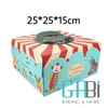 Hộp giấy đựng gato 25*25cm