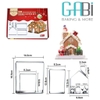 Bộ khuôn cắt cookie inox nhà bánh gừng