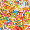 Cốm rắc sợi nhiều màu