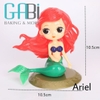 Búp bê trang trí bánh hình công chúa