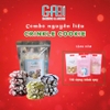 Combo nguyên liệu làm cookie crinkle vị red velvet 23-24c