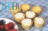 50c cốc giấy lót cupcake màu trơn 6.5cm