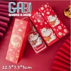 Hộp giấy mèo vui vẻ 22.5*7.5*5cm