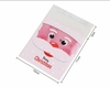 Túi đựng cookie Noel có mép dán 10*10cm