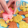 Khuôn nhấn cookie noel 3D