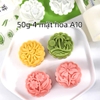 Khuôn trung thu lò xo 50g 4 mặt hoa A10