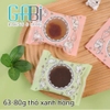 Túi đựng bánh trung thu 75g thỏ xanh hồng