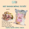 Set nguyên liệu làm bánh Bông Tuyết