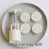 Khuôn trung thu lò xo 50g 4 mặt mây A09