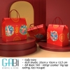 Hộp giấy Én Xuân 20*10*13.5cm có quai xách