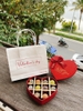 Túi đựng hộp socola trắng the chocolate 21*17*5cm