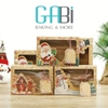 Hộp giấy kraft Noel 22*15*7cm