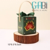 Hộp giấy Noel có quai xách 8.5*8.5*10 cm