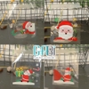Túi đựng cookie Noel có mép dán 10*10cm