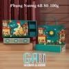 Hộp đựng 6 bánh trung thu Phụng Nương 80-100g