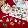 Bảng 15 tag giấy Noel trang trí bánh