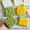 Khuôn trung thu lò xo 4 mặt 150-180g F05
