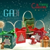 Hộp giấy Noel có quai xách 8.5*8.5*10 cm