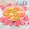 Khuôn nhấn cookie noel 3D