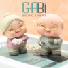 Búp bê nhựa hình ông bà