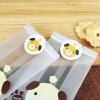 Sticker tròn hình thú (12 tem/bảng)