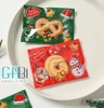 Túi bánh quy hàn miệng 7*10cm