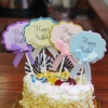 Set 5 topper tag HPBD