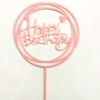 Topper cắm bánh mica HPBD