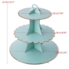 Cake stand giấy 3 tầng