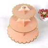 Cake stand giấy 3 tầng