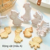 Khuôn nhấn cookie 3D (nhiều mẫu)