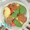 Khuôn nhấn cookie 3D (nhiều mẫu)