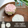 Khuôn trung thu lò xo 1 mặt hoa 50g