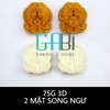 Khuôn nhấn trung thu lò xo 75g song ngư