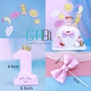 Set trang trí bánh mặt trời số 1 + nơ
