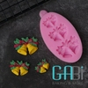 Khuôn silicon fondant chuông