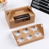 Combo 5 hộp đựng cupcake có quai xách
