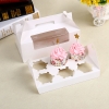 Combo 5 hộp đựng cupcake có quai xách