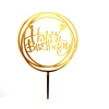 Topper cắm bánh mica HPBD
