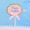 Set 5 topper tag HPBD